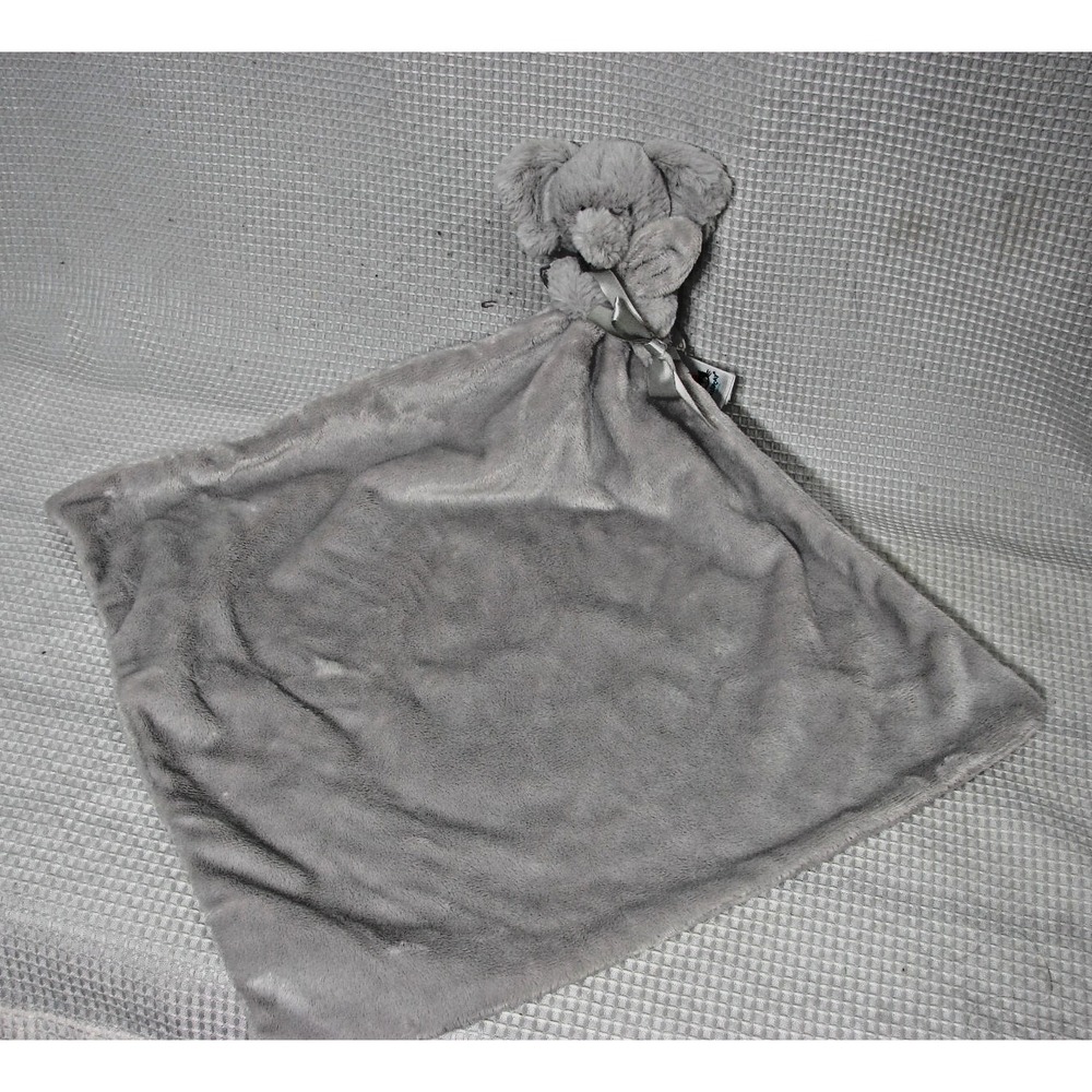 Jellycat Gray Elephant Soother Lovey Security Blanket Plush Minky Lovie